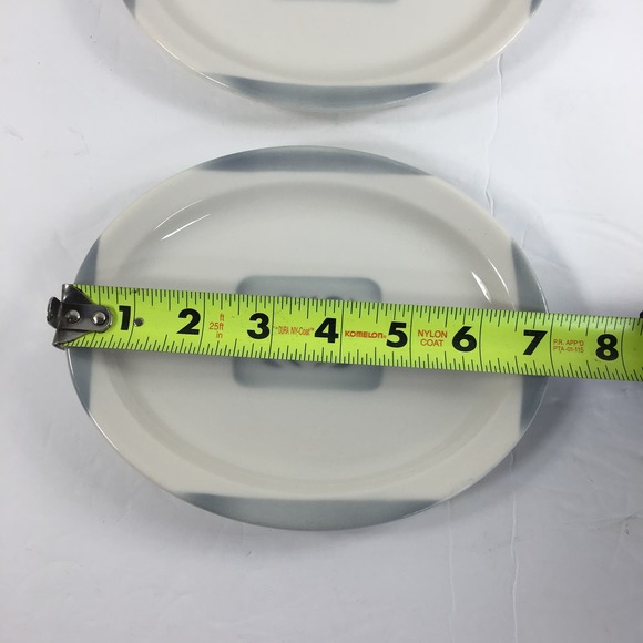 Syracuse China Cadet Vintage Restaurant Style Oval Luncheon Plates Set of 2 - Picture 4 of 7